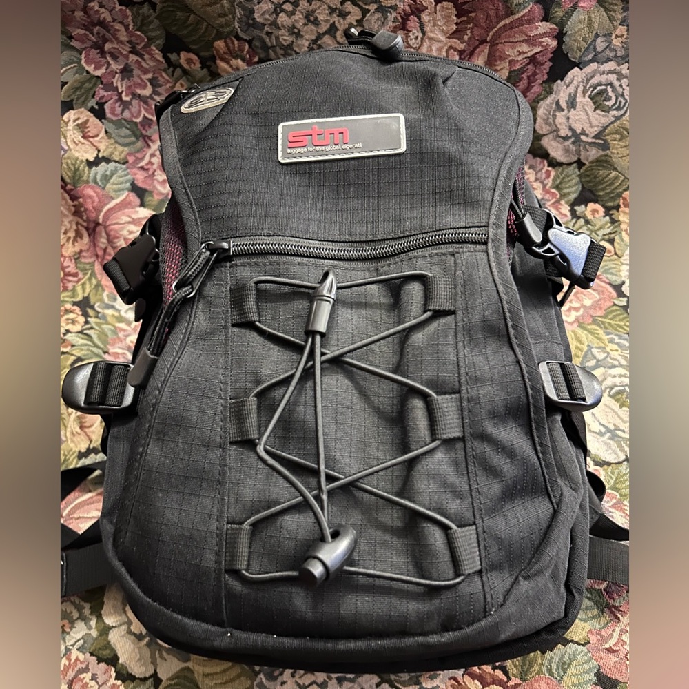 Black STM Backpack/Laptop bag